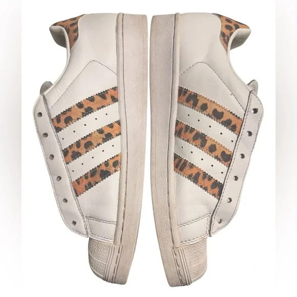 Adidas Superstar Animal Print Sneakers - Picture 3 of 5